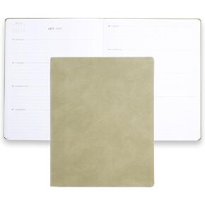 Erin Condren 2025 Softbound Life Planner (يناير - ديسمبر 2025)، 8 × 10 بوصة، مجلة مخطط أسبوعية وشهرية لمدة 12 شهرًا، تخطيط كل ساعة، غطاء ناعم، غلاف مسطح، غطاء كريمي وتصميم داخلي من القماش