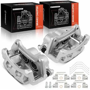 A-Premium Disc-Disc-aliper Assembly مع قوس متوافق مع Acura RDX 2019 2020 2021 ، سائق أمامي وجانب الراكب