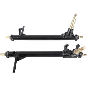 1 Pair 420mm Suspention Steering Knuckle Spindle, Metal Alloy Steering Strut Knuckle Spindle for Go Kart Quad Bike ATV UTV,Other Parts