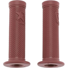 7/8 "22mm 15/16" 24 ملم دراجة نارية عالمية غطاء قبضة قبضة غير قسيمة المقود المطاط للدراجات النارية الدراجات البخارية ATV بني عميق 1pair 1pair