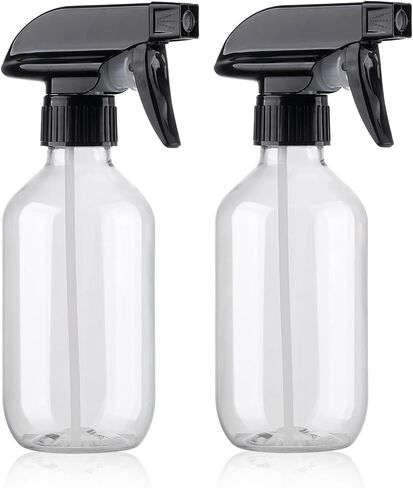 Teyssor Spray Bottles Water Spray Bottle for Plant 2 Packs- BPA Free -10 oz/300 ml Plastic Refillable Containers Fine Mist Small Spray Bottle with Adjustable Nozzle for Hair, Cooking, Cleaning in Kuwait