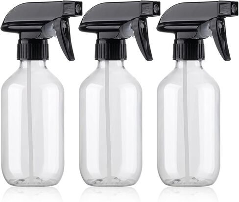 Teyssor Spray Bottles Water Spray Bottle for Plant 2 Packs- BPA Free -10 oz/300 ml Plastic Refillable Containers Fine Mist Small Spray Bottle with Adjustable Nozzle for Hair, Cooking, Cleaning in Kuwait