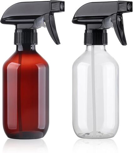 Teyssor Spray Bottles Water Spray Bottle for Plant 2 Packs- BPA Free -10 oz/300 ml Plastic Refillable Containers Fine Mist Small Spray Bottle with Adjustable Nozzle for Hair, Cooking, Cleaning in Kuwait