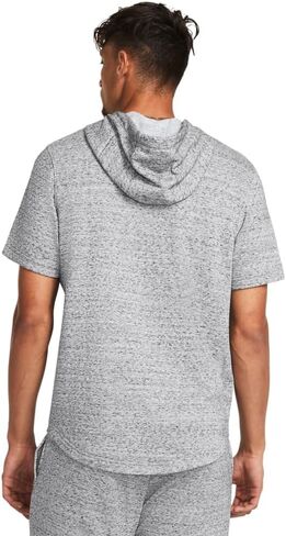 تحت درع رجال Terry Hoodie قصير الأكمام in Saudi Arabia