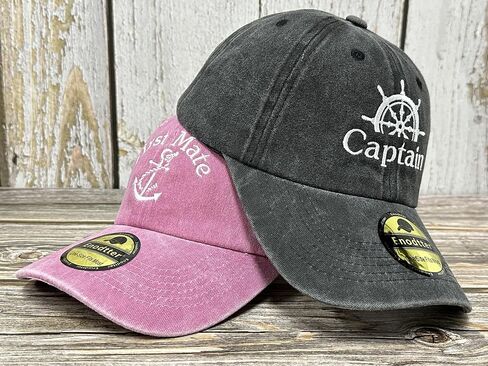 Embroidered Captain & First Mate Hats in Saudi Arabia