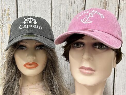 Embroidered Captain & First Mate Hats in Saudi Arabia
