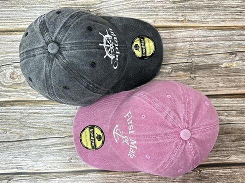 Embroidered Captain & First Mate Hats in Saudi Arabia