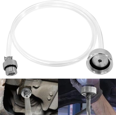 خرطوم ملء الزيت لعلبة التروس DAB DSG - استبدال VAS 6262A مع محول ، مثالي لتغيير زيت نقل VW Audi ، مثالي لميكانيكا DIY والفنيين المحترفين in Saudi Arabia