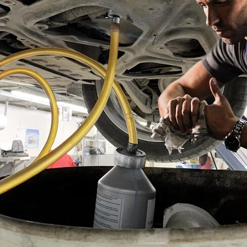 خرطوم ملء الزيت لعلبة التروس DAB DSG - استبدال VAS 6262A مع محول ، مثالي لتغيير زيت نقل VW Audi ، مثالي لميكانيكا DIY والفنيين المحترفين in Saudi Arabia