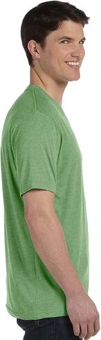 Bella Canvas Triblend Sideseamed V-Neck Fit T-Shirt in Saudi Arabia
