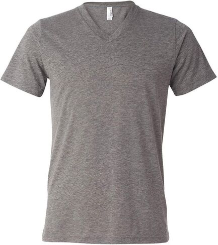 Bella Canvas Triblend Sideseamed V-Neck Fit T-Shirt in Saudi Arabia