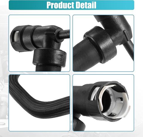 UXCELL HVAC HOSE ASSEMBLY for Ford F-250-F-550 Super Duty 2011-2014 6.7L Heater Core Outlet & Return Hose BC3Z18472E in Kuwait