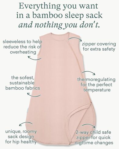 Supersoft Toddler Sleep Sack 0.5 TOG, Premium Bamboo Viscose Sleeping Bag, Extra Long Wearable Blanket 2-4T (Coal) in Kuwait