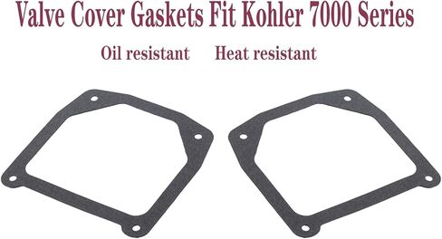 For Kohler 7000 Valve Cover Gasket Stamped Steel Cover 19Hp 20Hp 21Hp 22Hp 23Hp 24Hp 25Hp 26Hp SV710 SV715 SV720 KT715 KT725 KT730 KT735 KT740 KT745 Motor Engine 14.2 14.9 17.2 18.6 Kw 2 Pack in Kuwait