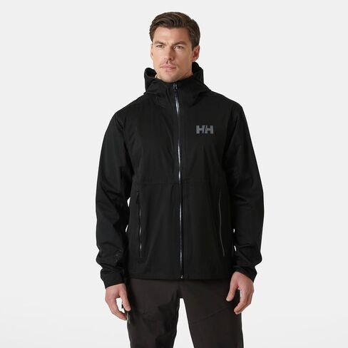 Helly-Hansen Momentum 3L Stretch Jacket - Men's Waterproof, Windproof Outdoor Rain Jacket with Breathable Material in Saudi Arabia