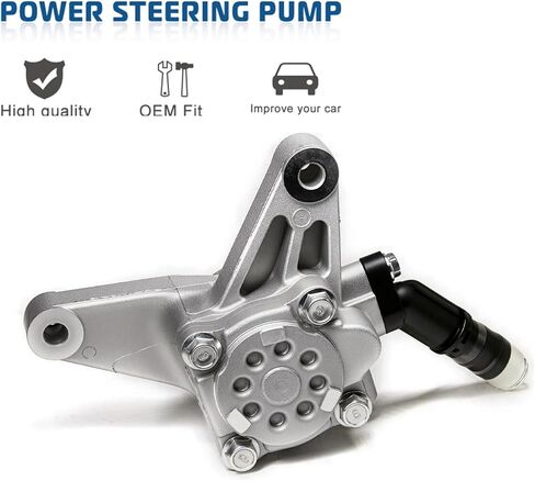 Power Steering Pump Replacement Compatible with 2006 2007 2008 Pilot 3.5L, 2005-2008 Acura TL 3.2L Power Assist Pump Replace # 21-5441, AA1215441, 55-5777, 56110RDAA01 in Kuwait