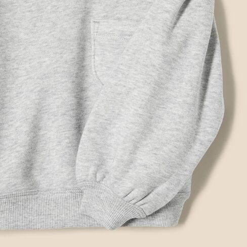 Amazon Essentials Girls and Toddlers' Gathered Sleeve Sweatshirt with Pocket in Saudi Arabia