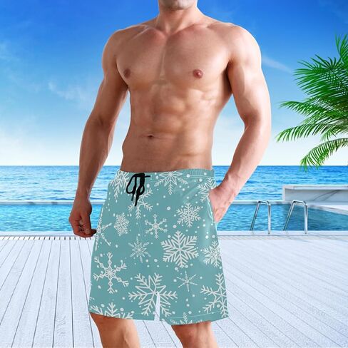 visesunny Mens Swim Trunks Quick Dry Board Shorts with Mesh Lining Breathable Fit Hawaii Beach Shorts Swimwear Bathing Suits in Kuwait