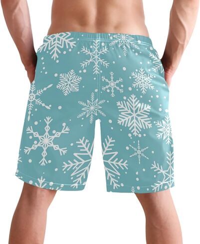 visesunny Mens Swim Trunks Quick Dry Board Shorts with Mesh Lining Breathable Fit Hawaii Beach Shorts Swimwear Bathing Suits in Kuwait