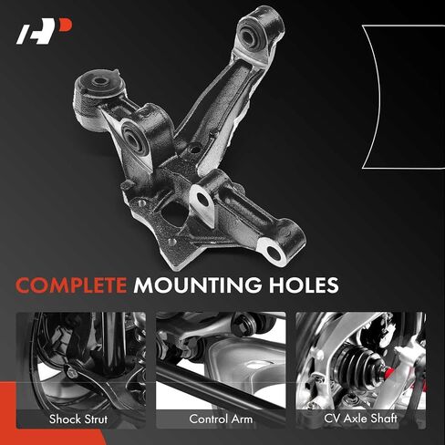 A-Premium Rear Left Suspension Steering Knuckle Compatible with Toyota Camry 2002-2011, Avalon 2005-2012, Solara 2004-2008 & Lexus ES350 2007-2012, ES330 2004-2006, ES300 2002-2003, Driver Side in Kuwait