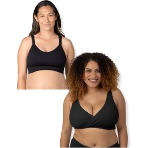Kindred Bravely 2-Pack Sublime Crossover & Mia Lounge Brudning & تمريض حزمة (Black ، 1x-busty)