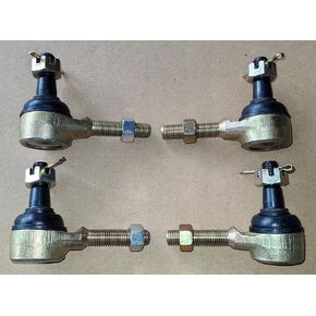 ATV Tie Rods Kit 4pcs Set Replacement for 51-1016 Polaris RZR 170, Outlaw 90 110, Sportsman 90 110; Arctic Cat 150 250 300 DVX; Suzuki King Quad Eiger 400, Ozark, & Quadsport ATV