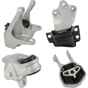 4PCS Engine Mounts and Transmission Mount Replacement for Ram Promaster 1500 2500 3500 3.6L