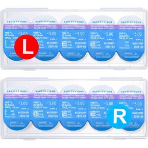 2 Pack Daily Contact Lens Organizer - Each Holds 15 PCS, Total 30 PCS, Portable Travel Storage Case for Disposable Contact Lenses, Fits All Brand Cosmetic Lens