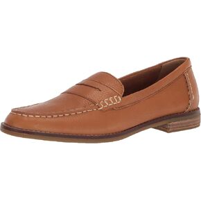 Sperry Ladies Footwear Women's Seaport Penny Loafer, New TAN, 6