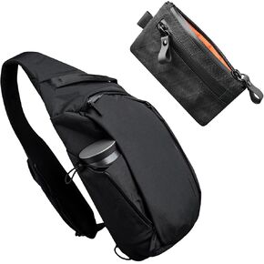ALPAKA Metro Crossbody and Zip Pouch - 10L Crossbody Bag Men, Sling Backpack - Fits 11" Tablet with YKK Zipper - RFID-Blocking Small Cash and Card Zip Wallet with, YKK Zipper, EDC Pouch