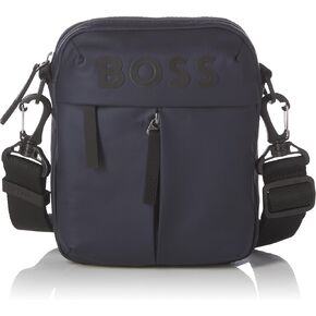 Stormy Contrast Logo Crossbody Bag, blueberry blue, PCE.