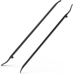 2 PCS Tire Bars for Semi Tires, Tubeless Tire Changing & Removal Tool, 39in x 4/5in Manual Tire Demount & Mount Iron
