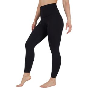 90 Degree By Reflex Ankle Length High Waist Power Flex Leggings - 7/8 Tummy Control Yoga Pants