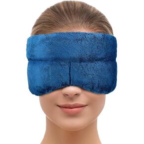 Comfytemp Microwave Heating Pad, Moist Heat Warm Compress Eye Mask for Dryness, Stye Treatment, Pain Relief, Strain, Sinus Pressure, and Blepharitis, Not Washable