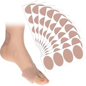 40 Pcs Moleskin Pads for Feet, Adhesive Mole Skin for Blisters, Mole Skin Tape Patch for Shoes, Toes, Heelc, Reduce Friction, Blister Prevention