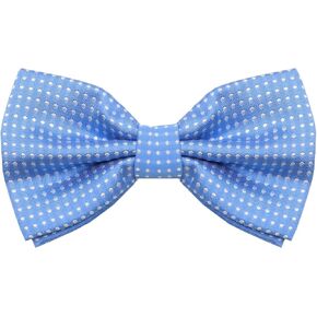 Polka Dot Bow Ties for Men, Adjustable Pre-tied Mens Tie Classic Men's Bowtie Suit Bowties for Wedding Party Prom