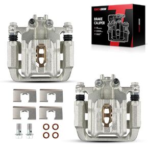 Torchbeam Rear Brake Calipers Set for Honda 2007-2016 CR-V, Acura 2013-2018 RDX, Honda 2012-2015 Crosstour, Rear Left and Rear Right Calipers Replace # 19B6887+19B6886