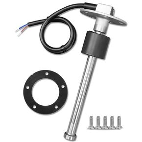 10mm Boat Fuel Sending Unit 240-33ohms 7"(180mm), Marine Fuel Sender Unit Gas Tank Sending Unit Diesel Fuel Gauge Sending Unit for Boat RV Truck Vehicle