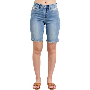 Judy Blue High Waist Vintage Wash Bermudas Shorts