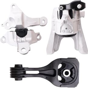 مجموعة من 3 محرك محرك MOUNT & TRAND متوافق مع 2012-2015 Honda Civic 1.8L Coupe/Sedan استبدال A65048 A65021 A65087 50890TR0A81 50850TR6A81 50820TR0A81