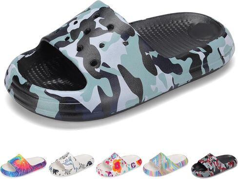 سحابة الأطفال Slides Boys Girls Non Slip on Sandals و Comfort Slippers for Summer و Pool و Beach and Water Bists in Kuwait