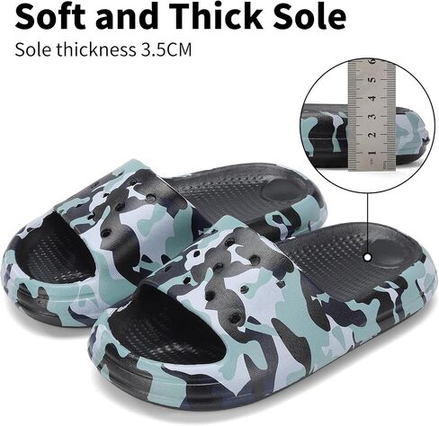 سحابة الأطفال Slides Boys Girls Non Slip on Sandals و Comfort Slippers for Summer و Pool و Beach and Water Bists in Kuwait