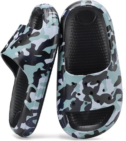 سحابة الأطفال Slides Boys Girls Non Slip on Sandals و Comfort Slippers for Summer و Pool و Beach and Water Bists in Kuwait