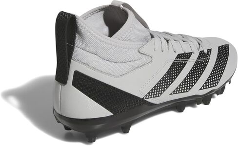 adidas Men's Adizero Impact.2 American Football Sneaker, Grey/Black/Grey, 9.5 in Saudi Arabia