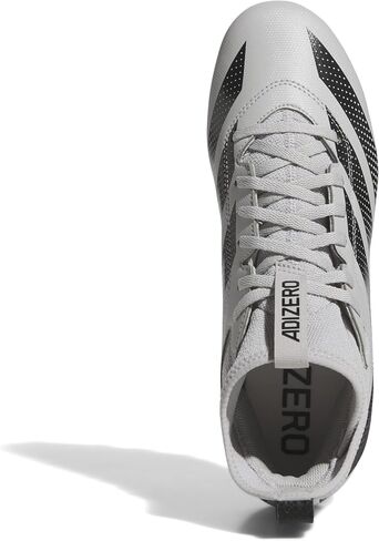 adidas Men's Adizero Impact.2 American Football Sneaker, Grey/Black/Grey, 9.5 in Saudi Arabia