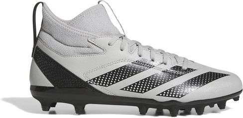 adidas Men's Adizero Impact.2 American Football Sneaker, Grey/Black/Grey, 9.5 in Saudi Arabia