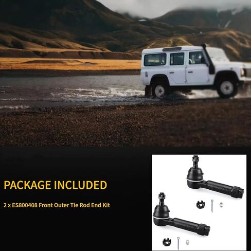 2PC الأمامية الخارجية لربطة الرصيف الطرفية eS800408 ل Dodge Journey 2009-2020 ، Avenger 2008-2014 ، Caliber 2007-2012. in Kuwait