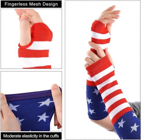 GERINLY Holiday Arm Warmers with Matching Neck Scarf, Festival Arm Sleeve Golves Skinny Scarf in Saudi Arabia