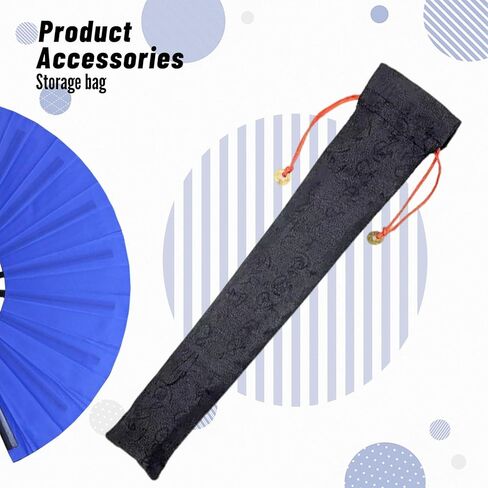 13inchs Glitter Large Folding Popping Fan Line Dancing Fan, Big Foldable Boots on The Ground Hand Handheld Line Dance Clap Fans (3, 3 Pcak Red(Not Glitter)) in Kuwait