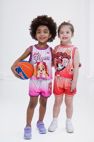 Disney Minnie Mouse Tank Top and Mesh Shorts Outfit Set Infant to Big Kid Sizes (12 Months - 10-12) in Saudi Arabia